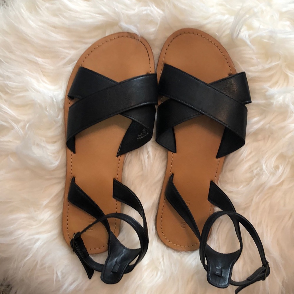 Black sandals